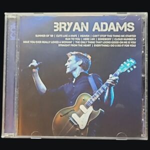 MUSIC CD 2010 BRYAN ADAMS-ICON